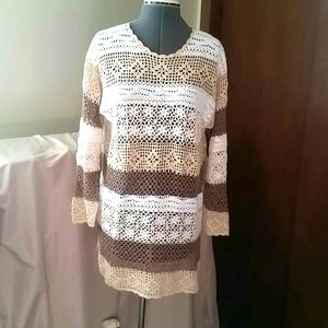 Hand knitted sweater